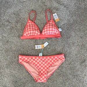 Women's Triangle Bikini Top & Bottom - Kona Sol™
Coral Pink